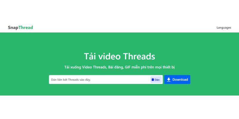 Snapthread - tải video Threads