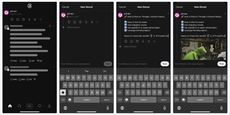 Create a post on Threads